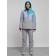 Ski costume female winter, size 44, green color
