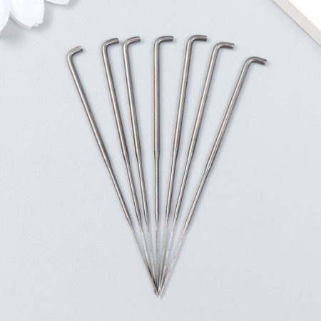 The needle for felting+ holder (set 8 pcs) 9.5x0.7x0.7 cm-1