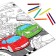 Coloring giant "Racing track"