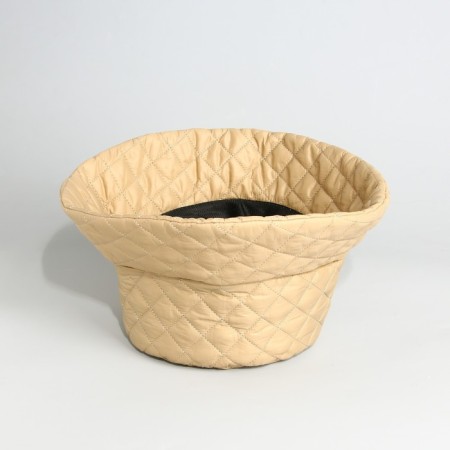 Panama quilted, beige color-2