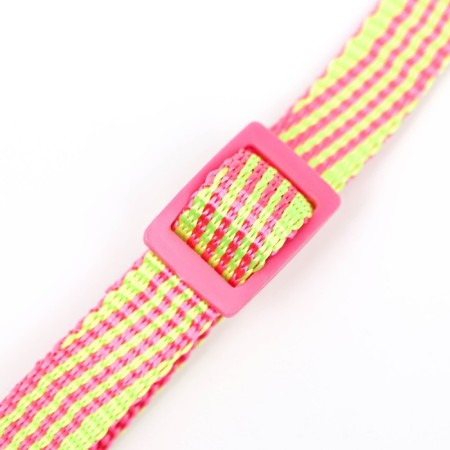 Nylon's collar "Wave", 33 x 1 cm, Mix flowers-5