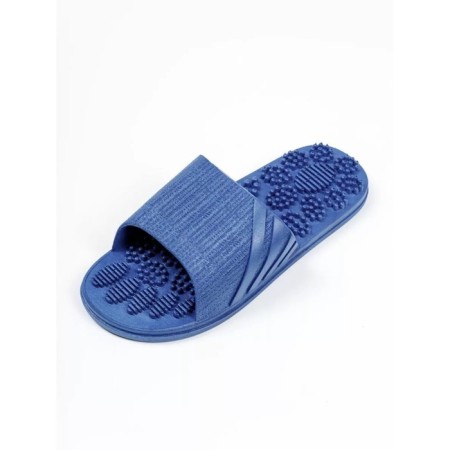 Slippers with a massage effect, open nose, size 38-39, blue color-9