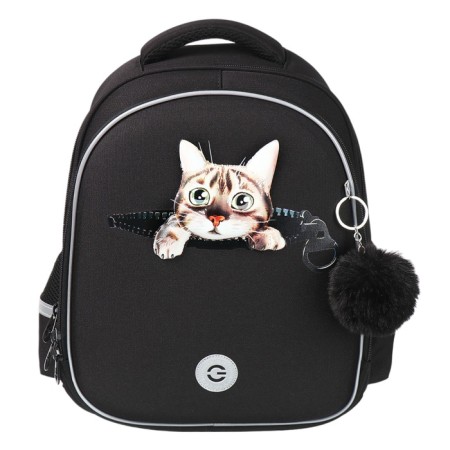 Frame saturation, 36 x 28 x 20 cm, Grizzly, + keychain, black-2