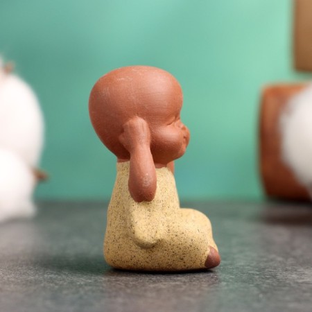 Figure "I do not hear anything - Kikazaru" 4,5x3.5cm-3