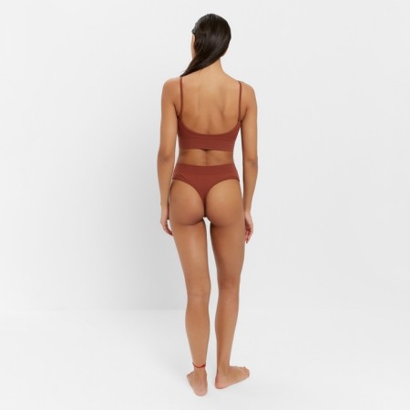 Female set (top, panties) 118 Brown color, rr 42-44-2
