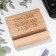 Stand for the phone, tablet "Today I choose joy", 8*8*1.6 cm, beech