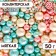 Confectionery sprinkling "Delicate shine": azure, pink, snow -white, 50 g