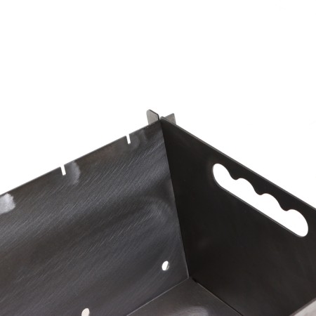 Charget assembly "Optimal", silver, metal thickness 2 mm, 49 x 31.1 x 29.5 cm-4