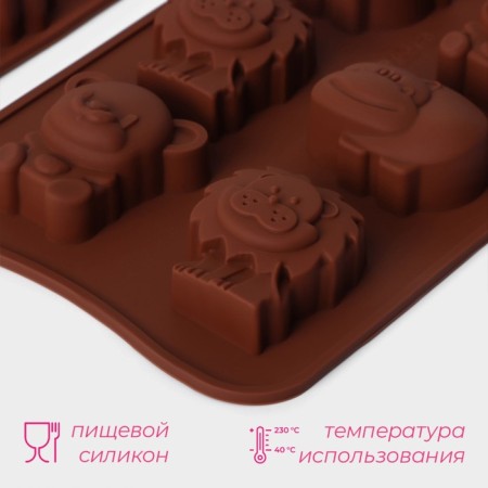 A set of chocolate for chocolate "Assorted", 3 pcs, silicone-1
