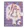 Gift notebook, A6, 100 sheets, a colored block, with a curly knife on a magnet, "anime", mix