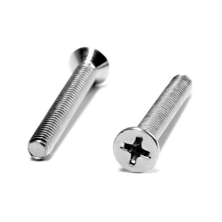 Screw, secret, galvanized, din965, m4x30 mm, 1000 pcs-2