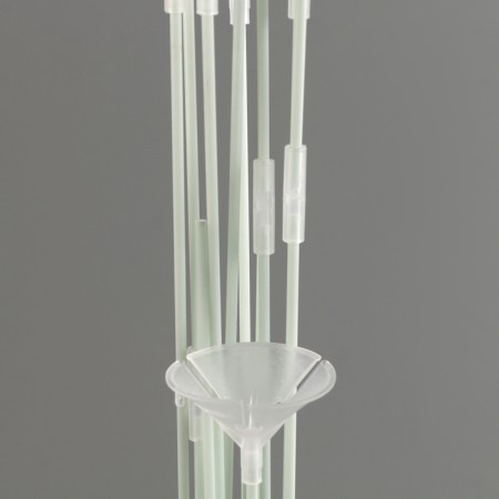 Star for balloons for 8 balls, height 80 cm, blue-1