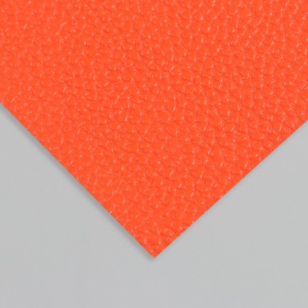 Sheet for creativity claims. Kozh "Figure Lichi" Red-Orange sheet 33x20 cm thick 1 mm-2