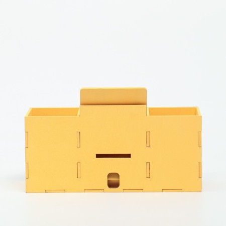 Organizer for the office with a stand for the phone "LOL" 23x7x14 cm-4