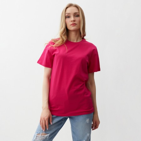 Female T -shirt, fuchsia color, size 50