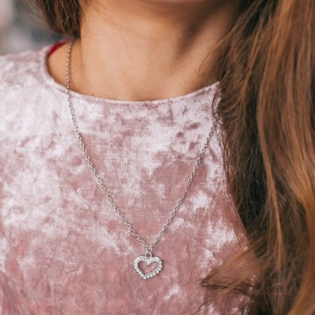 Кулон «Выбражулька» сердце, цвет МИКС, 40 см-3