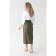 Artificial leather skirt with a belt, size 50