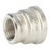 The coupling Stout SFT-0006-003412, 3/4 "x 1/2", internal thread, transition, nickel. brass