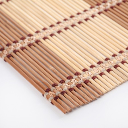 Serving napkin on the table "Way", 45 × 30 cm, brown color-1