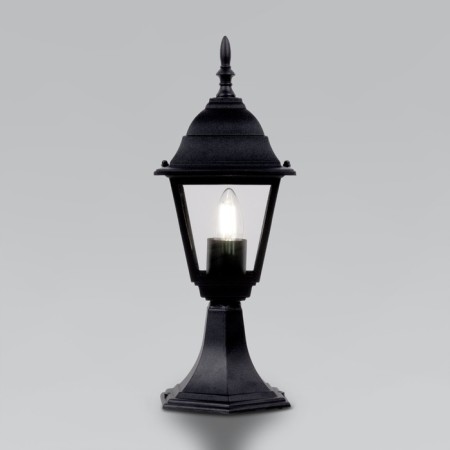 Landscape Lamp street Elektrostandard, Fuga, 150x150x405 mm, E27, black color