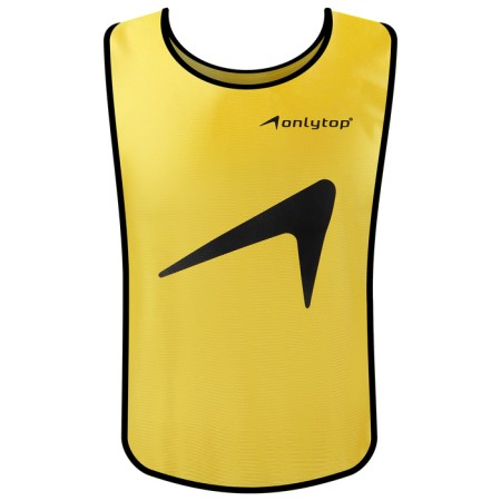 Football children's vest, river 36-40, yellow color