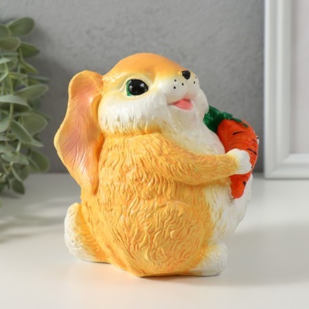 The piggy bank "Red carrot Red", 12 cm-4
