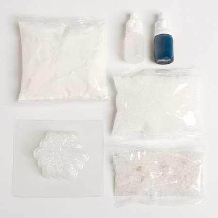 New Year's set for creativity. Do -it -yourself bombs for baths “New Year! Magic snowflake "-2