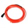 Neon thread for lighting salon, red, 1 m