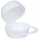 Container for a children's dummy, white color