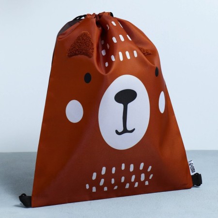 Teddy Bear shoe bag with additional elements, 30 x 40 cm-1