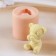 Mold Silicone "Bear Hands by the mouth" (prayer 4.5x3.7x3.5cm)