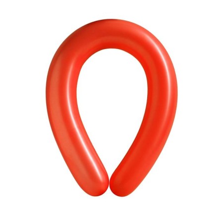 Latex Twisting ball 350, standard, set 100 pcs., Red color