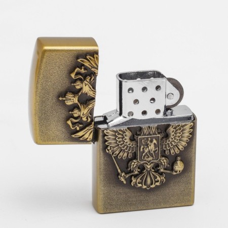 Gas lighter "Emblem", 3.5 x 5.5 cm, mix-6