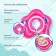 Circle of children's neck, for bathing, "Underwater World", color mix