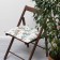 Sitting for a chair "Ethel" Berry Garden 42x42 cm, 100% cotton, reps 210 g/m2