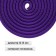 Racking for rhythmic gymnastics weighted Grace Dance, 2.5 m, purple color