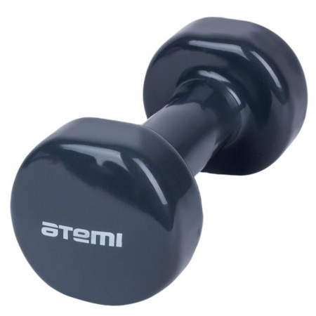 Vinyl dumbbell ATEMI AD054, cast iron, 4 kg-2