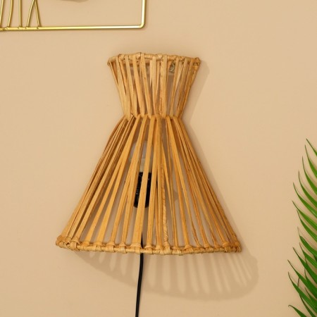 Lamp wall -mounted from the rattan "Hawaii" 1x120W, E27, 30x15x30 cm-2