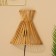Lamp wall -mounted from the rattan "Hawaii" 1x120W, E27, 30x15x30 cm