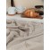 Texrepublic blanket, size 200x220 cm, beige color