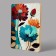 Acrylic painting "Volumetric flowers" 40x30 cm