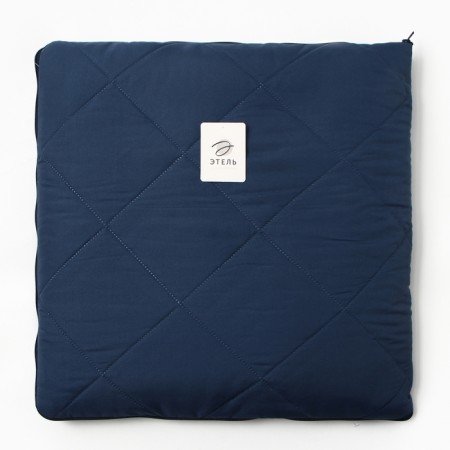 Plaid-Podushka-Palantine Lovelife 135*200/50*50, col. Dark denim-6