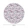 Girls "Girls", Round, Saten, D = 150 cm on the table