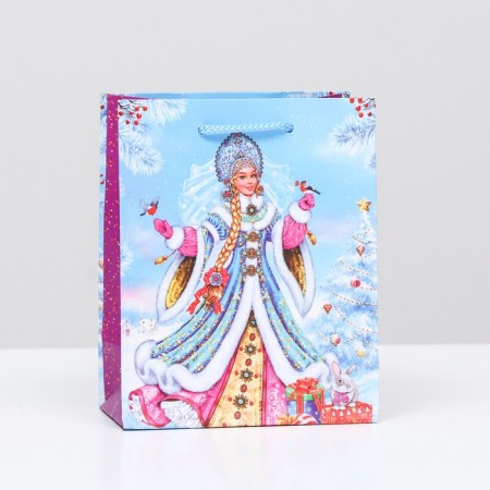Gift package "Snow Maiden", 11.5 x 14.5 x 6.5 cm