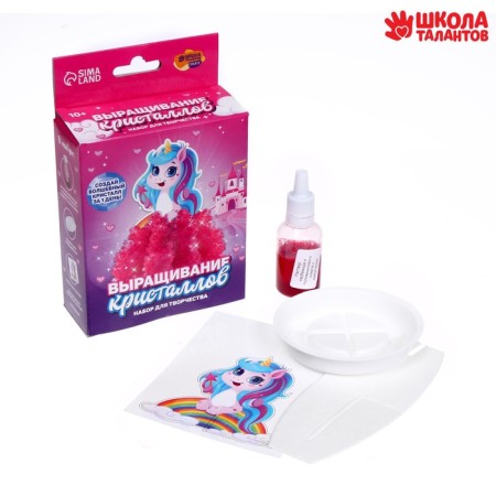 Set for creativity. The radiant crystals "Magic unicorn"-2