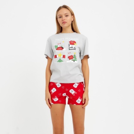 Female pajamas (T-shirt and shorts) KAFTAN "Bears" R.44-46-11