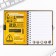 Notepad on the lock A6, 50 liters "February 23 to Hero"