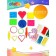 Unicorn modeling dough, 6 colors, 11 molds