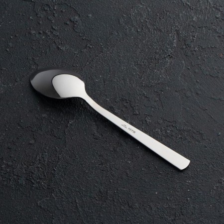 Teaspoon "Appetite", h = 14 cm, thickness 2 mm, silver color-1