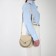 Women's bag Textura, messenger, small size, beige color